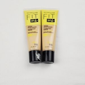 FIRM PRICE 🔥Maybelline Fit Me Tinted Moisturizer BUNDLE OF 2